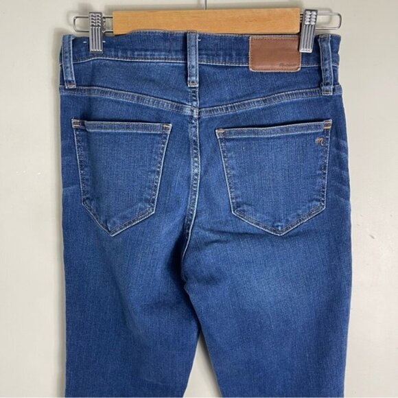 Madewell High-Rise Roadtripper Jeans medium wash size 26 Tall Long 30” stretch - Picture 6 of 14